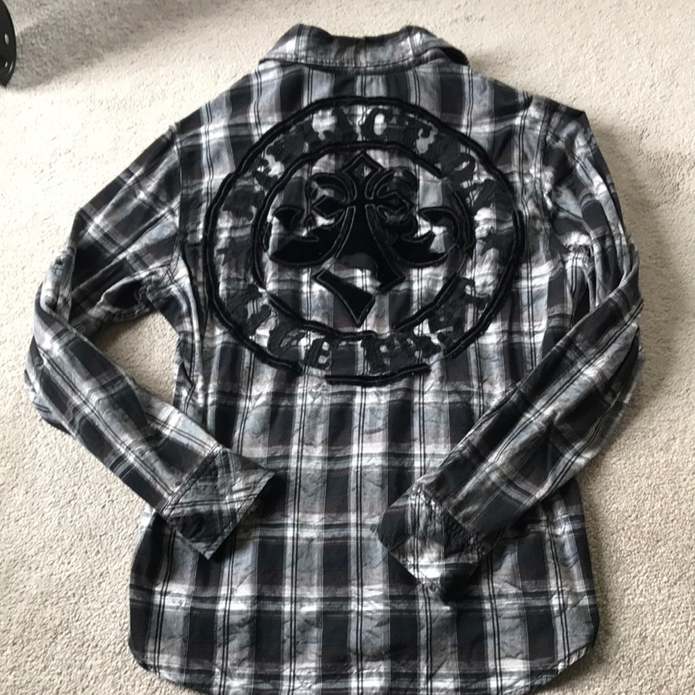 Affliction Button Down Shirt